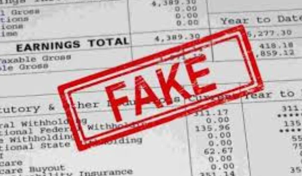 Spot Fake Pay Stubs